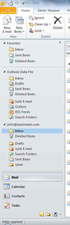 IMAP Inbox